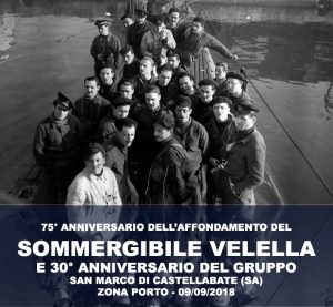 commemorazione del sommergibile velella